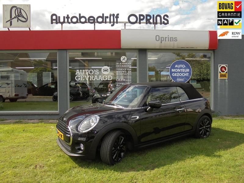 Zwart Gebruikt 2020 Mini Cooper Cabriolet Cabriolet | € 19.499 (Eerlijke prijs) - Afbeelding 1/4