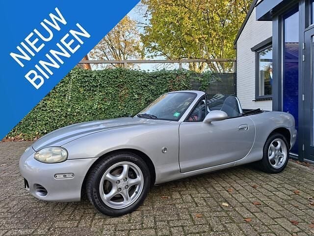 Grijs Gebruikt 2002 Mazda MX5 Exclusive Cabriolet | € 5.450 (Goede deal) - Afbeelding 1/4