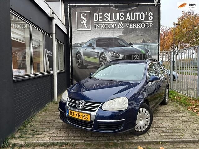 Blauw Gebruikt 2007 VW Golf V Comfortline Stationwagen | € 1.595 (Goede deal) - Afbeelding 1/4