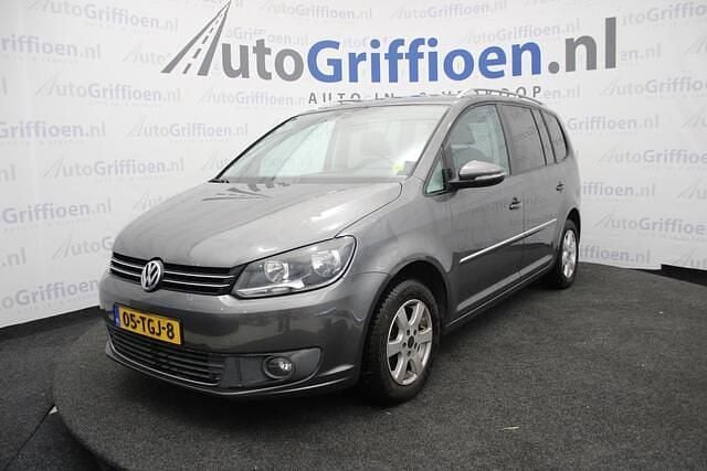 Grijs Occasion 2012 VW Touran Highline MPV | € 4.990 (Super prijs) - Afbeelding 1/4