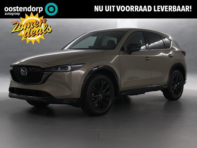 Beige Nieuw 2025 Mazda CX-5 Homura-Line SUV | € 48.735 (Eerlijke prijs) - Afbeelding 1/4
