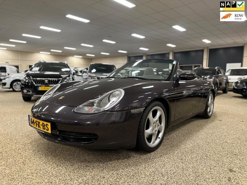 Paars Gebruikt 1999 Porsche 911 Carrera Cabriolet Cabriolet | € 49.950 - Afbeelding 1/4