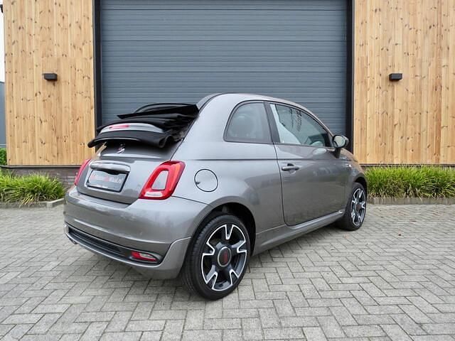 Grijs Occasion 2017 Fiat 500C Lounge Cabriolet | € 10.850 (Iets duurder) - Afbeelding 1/4