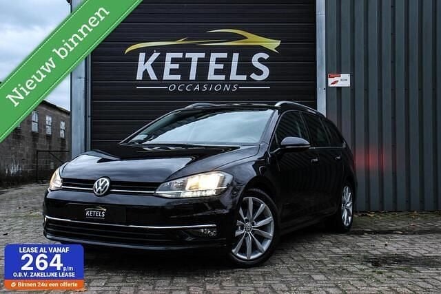 Zwart Gebruikt 2019 VW Golf VII Highline Stationwagen | € 19.750 (Goede deal) - Afbeelding 1/3