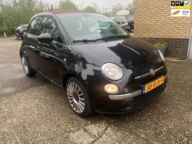Zwart Gebruikt 2011 Fiat 500C Cabriolet | € 4.925 (Eerlijke prijs) - Afbeelding 1/4