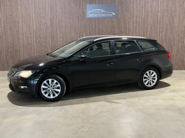 Zwart Gebruikt 2018 Seat Leon ST Business Stationwagen | € 13.900 (Eerlijke prijs) - Afbeelding 1/4