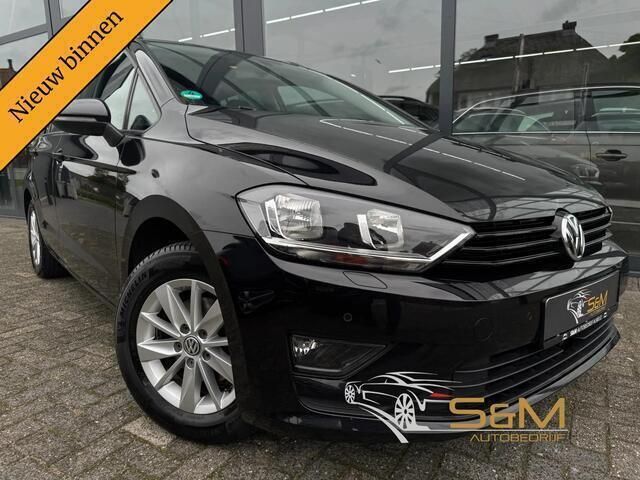 Zwart Gebruikt 2015 VW Golf Sportsvan Highline MPV | € 11.950 (Eerlijke prijs) - Afbeelding 1/4