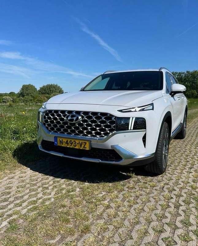 Wit Gebruikt 2022 Hyundai Santa Fe SUV | € 34.750 (Super prijs) - Afbeelding 1/4