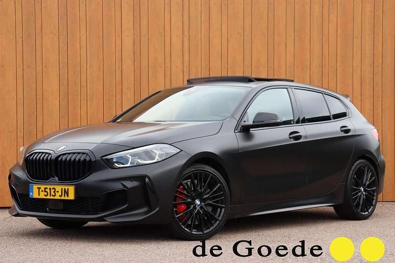 Zwart Gebruikt 2023 BMW 128 M Sport Hatchback | € 41.940 (Duur) - Afbeelding 1/4