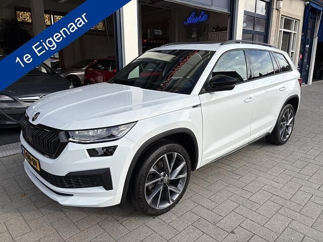 Wit Occasion 2023 Skoda Kodiaq Business Line SUV | € 27.950 (Goede deal) - Afbeelding 1/4