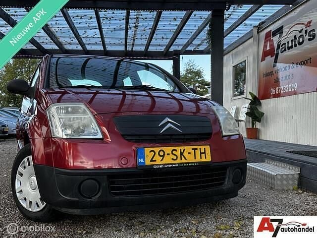 Rood Gebruikt 2006 Citroën C2 Hatchback | € 1.350 (Eerlijke prijs) - Afbeelding 1/4