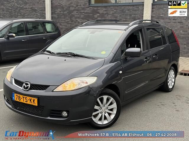 Grijs Gebruikt 2007 Mazda 5 MPV | € 2.749 (Eerlijke prijs) - Afbeelding 1/4