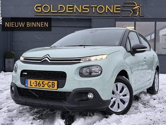 Groen Gebruikt 2018 Citroën C3 Feel Hatchback | € 8.943 (Goede deal) - Afbeelding 1/4