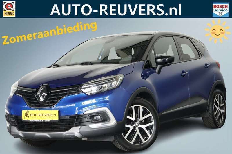 Blauw, metallic lak Gebruikt 2018 Renault Captur Version S SUV | € 15.400 (Goede deal) - Afbeelding 1/4