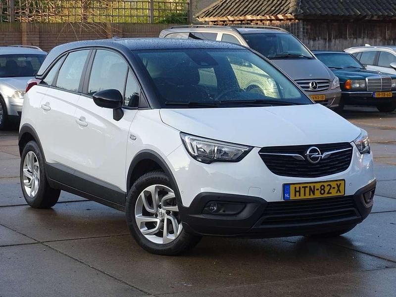 Occasion Opel Crossland X 111 PK (81 kW) 2018 Wit SUV