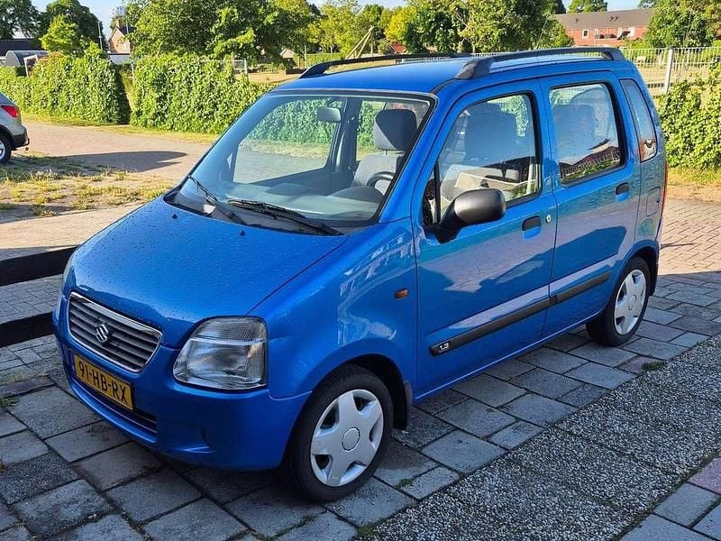 Blauw Gebruikt 2001 Suzuki Wagon R+ GLX MPV | € 1.950 (Eerlijke prijs) - Afbeelding 1/4
