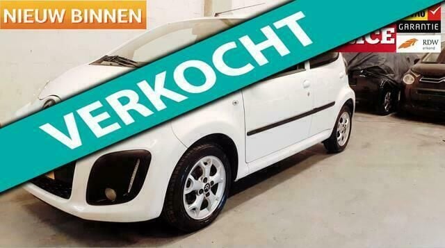 Wit Gebruikt 2012 Citroën C1 Hatchback | € 3.999 (Goede deal) - Afbeelding 1/4