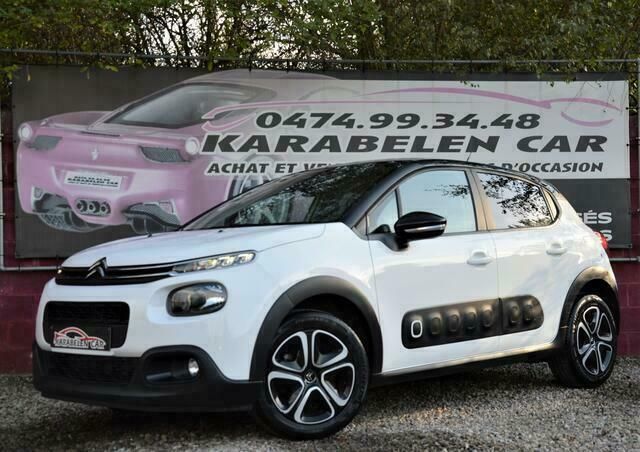 Wit Occasion 2020 Citroën C3 Shine Hatchback | € 14.500 (Duur) - Afbeelding 1/4
