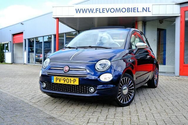 Blauw Gebruikt 2017 Fiat 500C Riva Cabriolet | € 13.450 (Duur) - Afbeelding 1/4