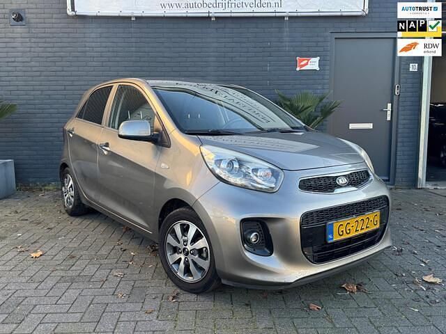 Grijs Gebruikt 2015 Kia Picanto First Edition Hatchback | € 5.795 (Super prijs) - Afbeelding 1/4