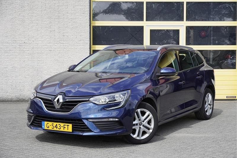 Blauw Gebruikt 2019 Renault Mégane GrandTour Zen Stationwagen | € 10.950 (Goede deal) - Afbeelding 1/4