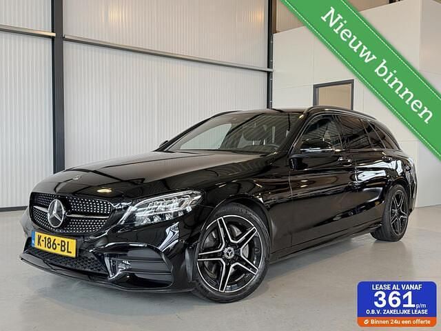Zwart Gebruikt 2020 Mercedes C200 Business Stationwagen | € 26.950 (Eerlijke prijs) - Afbeelding 1/4