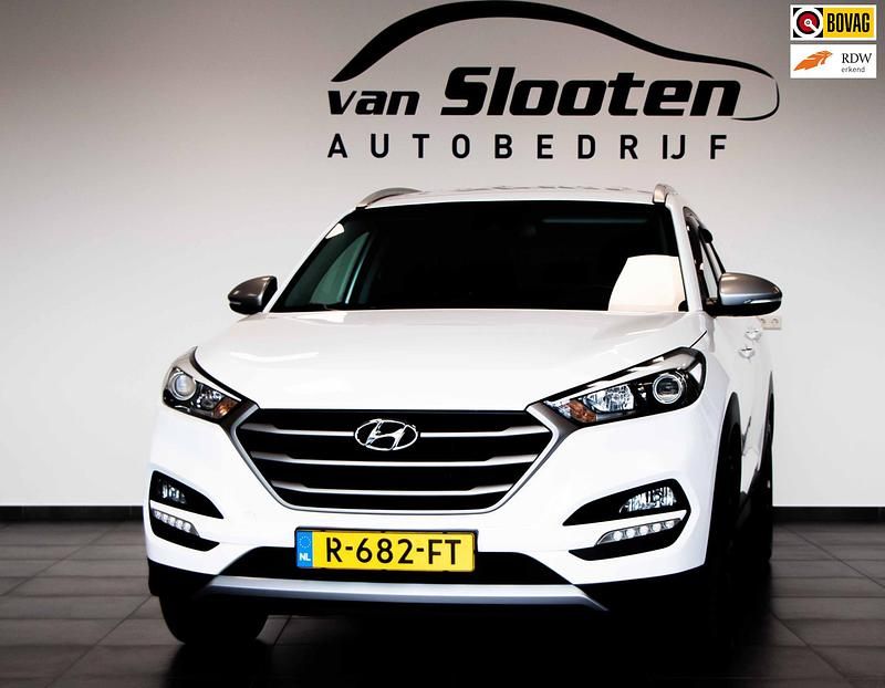 Wit Occasion 2017 Hyundai Tucson Comfort SUV | € 18.950 (Eerlijke prijs) - Afbeelding 1/4
