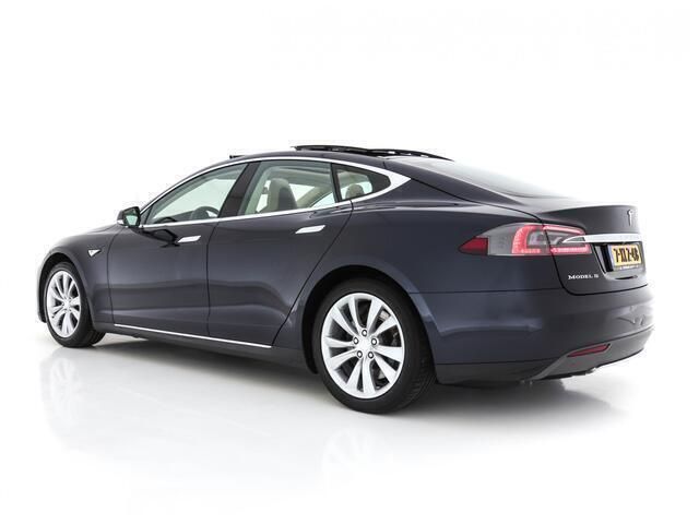 Occasion Tesla Model S 278 kW (378 PK) 2014 Blauw metallic Hatchback