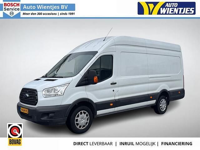 Wit Gebruikt 2018 Ford Transit Trend Van | € 10.450 (Super prijs) - Afbeelding 1/4