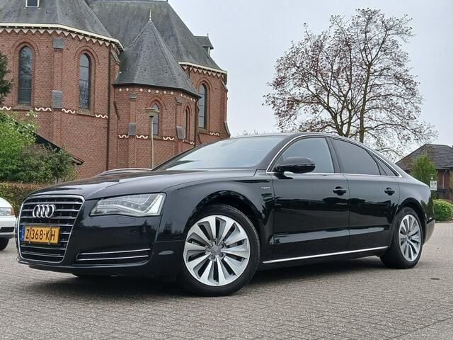 Zwart Gebruikt 2012 Audi A8 Sedan | € 11.999 - Afbeelding 1/4