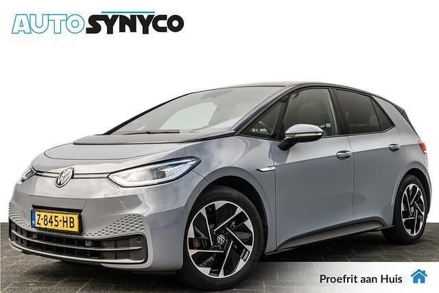 Grijs Gebruikt 2021 VW ID.3 Pro Hatchback | € 17.450 (Eerlijke prijs) - Afbeelding 1/4