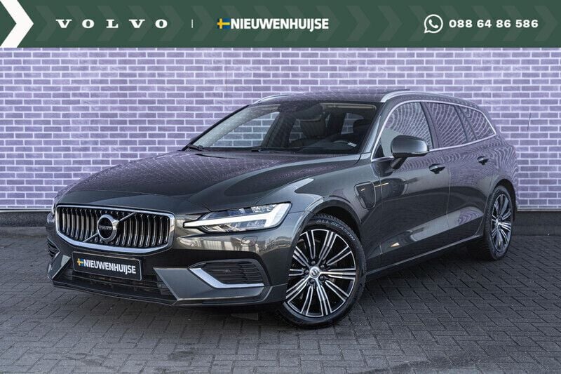 Grijs Gebruikt 2021 Volvo V60 Inscription Stationwagen | € 32.894 (Eerlijke prijs) - Afbeelding 1/4
