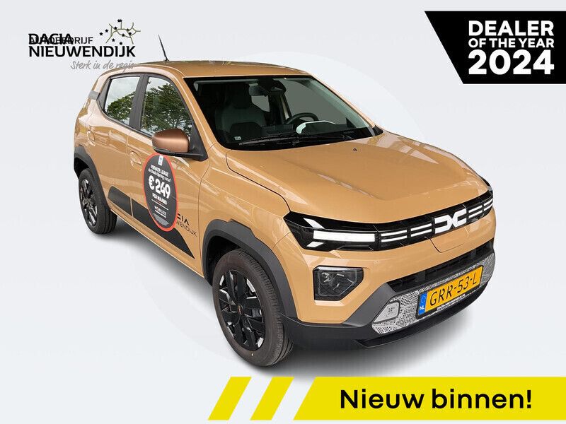 Beige safari hnw Gebruikt 2024 Dacia Spring Extreme Hatchback | € 18.995 (Duur) - Afbeelding 1/4
