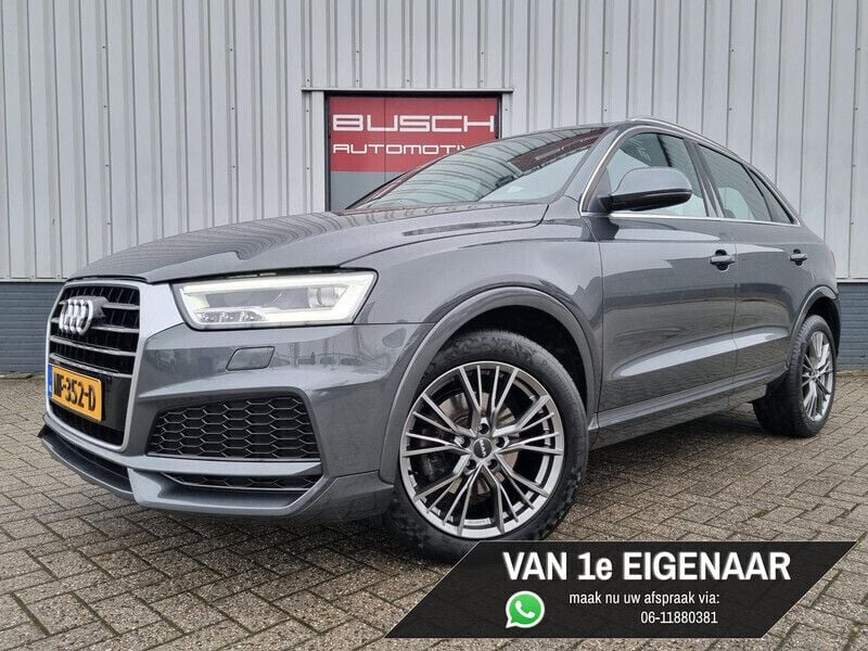 Grijs Gebruikt 2017 Audi Q3 S-Line SUV | € 19.995 (Eerlijke prijs) - Afbeelding 1/4