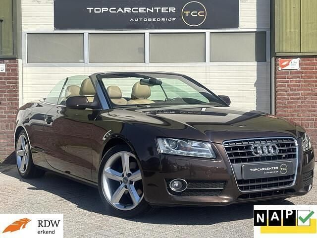 Bruin Gebruikt 2010 Audi A5 Cabriolet Proline Cabriolet | € 8.999 (Super prijs) - Afbeelding 1/4