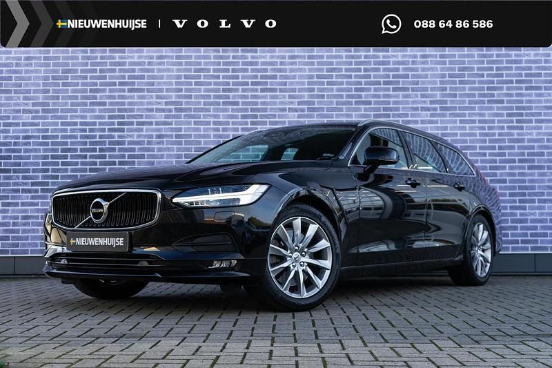 Occasion Volvo V90 Momentum 2018 Zwart Stationwagen