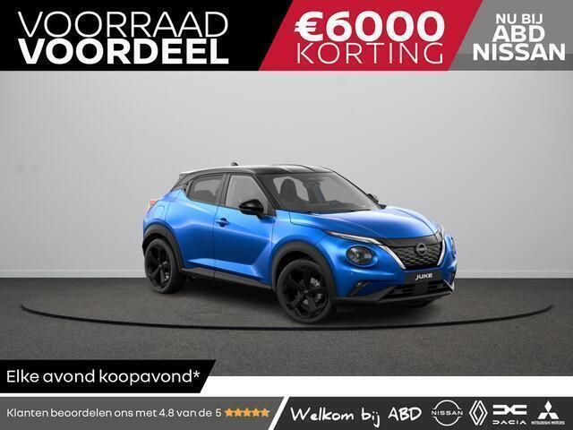 Blauw, metallic lak Nieuw 2025 Nissan Juke Pack SUV | € 39.515 (Iets duurder) - Afbeelding 1/4