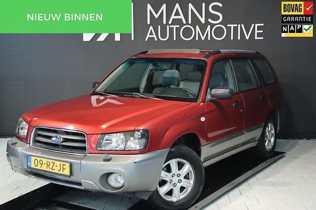 Rood Gebruikt 2005 Subaru Forester SUV | € 5.950 (Eerlijke prijs) - Afbeelding 1/4