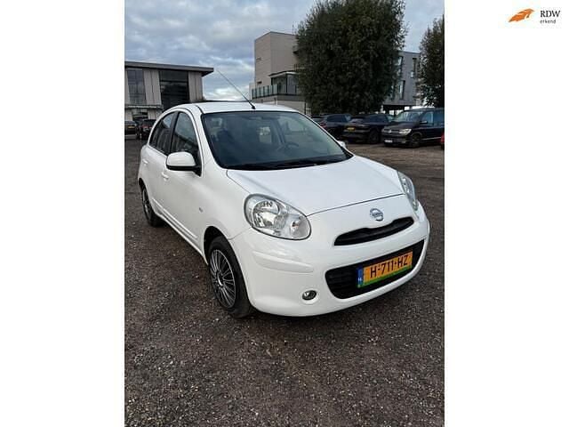 Wit Gebruikt 2011 Nissan Micra Hatchback | € 3.700 (Eerlijke prijs) - Afbeelding 1/4