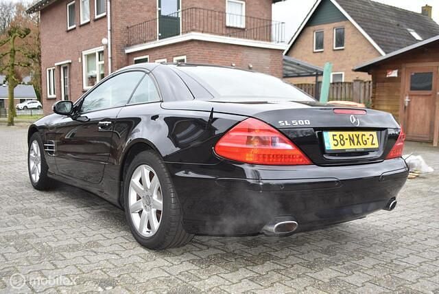 Occasion Mercedes SL500 306 PK (225 kW) 2002 Zwart (metallic) Cabriolet