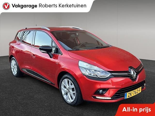 Rood (metallic) Occasion 2019 Renault Clio GrandTour LIMITED Stationwagen | € 9.990 (Eerlijke prijs) - Afbeelding 1/4