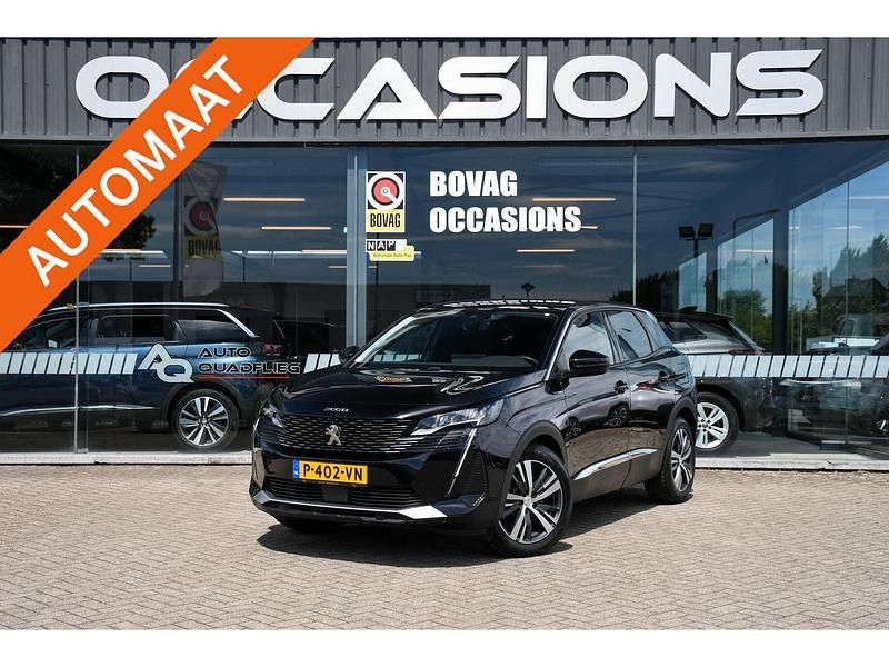 Zwart Gebruikt 2022 Peugeot 3008 Allure SUV | € 26.750 (Goede deal) - Afbeelding 1/4