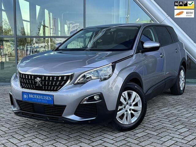 Grijs Gebruikt 2021 Peugeot 5008 Active MPV | € 18.950 (Super prijs) - Afbeelding 1/4