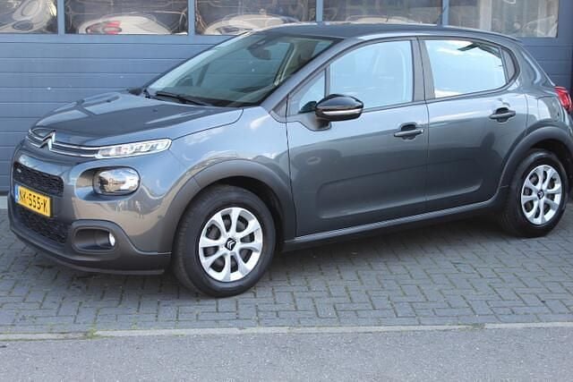 Grijs Gebruikt 2017 Citroën C3 Feel Hatchback | € 6.750 (Goede deal) - Afbeelding 1/4