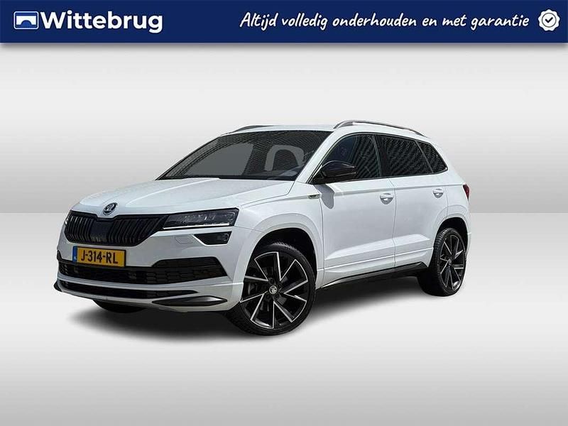 Wit, metallic lak Gebruikt 2020 Skoda Karoq Business Line SUV | € 25.450 (Goede deal) - Afbeelding 1/2
