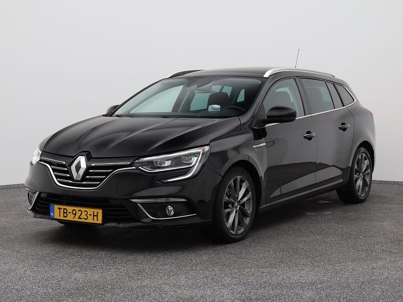 Zwart Gebruikt 2018 Renault Mégane GrandTour Signature Stationwagen | € 13.900 (Goede deal) - Afbeelding 1/4