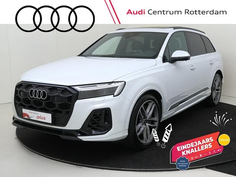 Wit Gebruikt 2024 Audi Q7 Proline SUV | € 74.950 (Eerlijke prijs) - Afbeelding 1/4