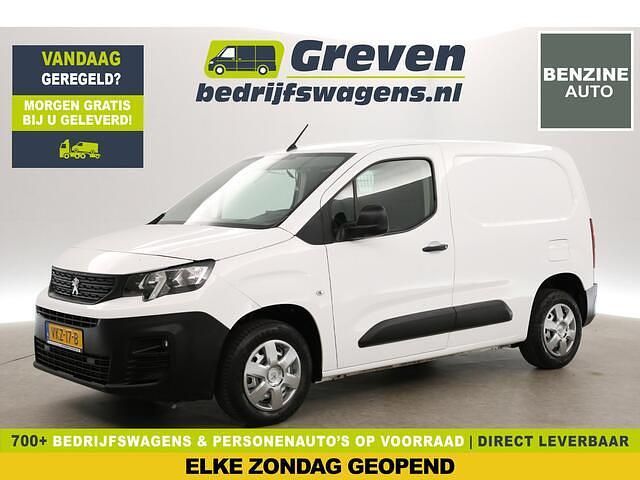 Wit Gebruikt 2021 Peugeot Partner MPV | € 12.900 (Super prijs) - Afbeelding 1/4