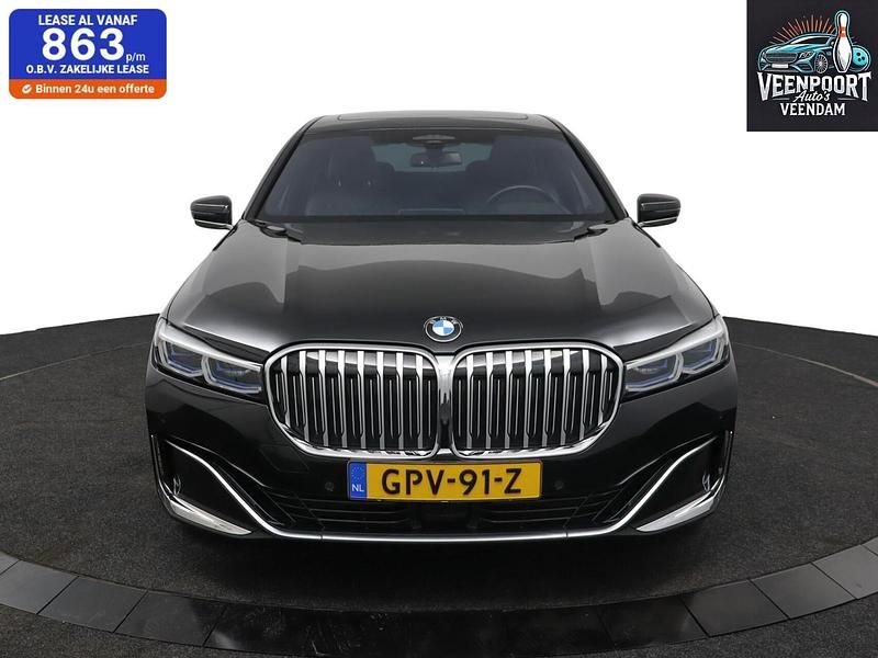 Zwart Gebruikt 2021 BMW 745 Executive Sedan | € 53.870 (Duur) - Afbeelding 1/4