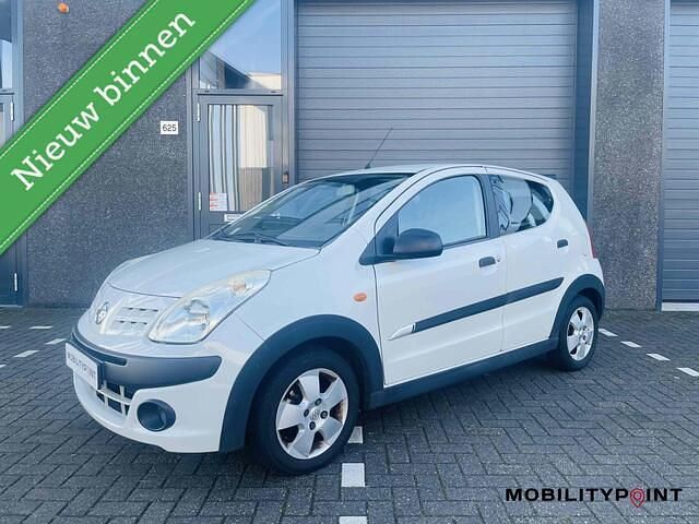 Wit Occasion 2012 Nissan Pixo Acenta Hatchback | € 2.490 (Eerlijke prijs) - Afbeelding 1/4